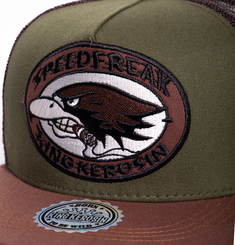 King Kerosin - Snapback Cap mit Netzeinsatz «Speedfreak»