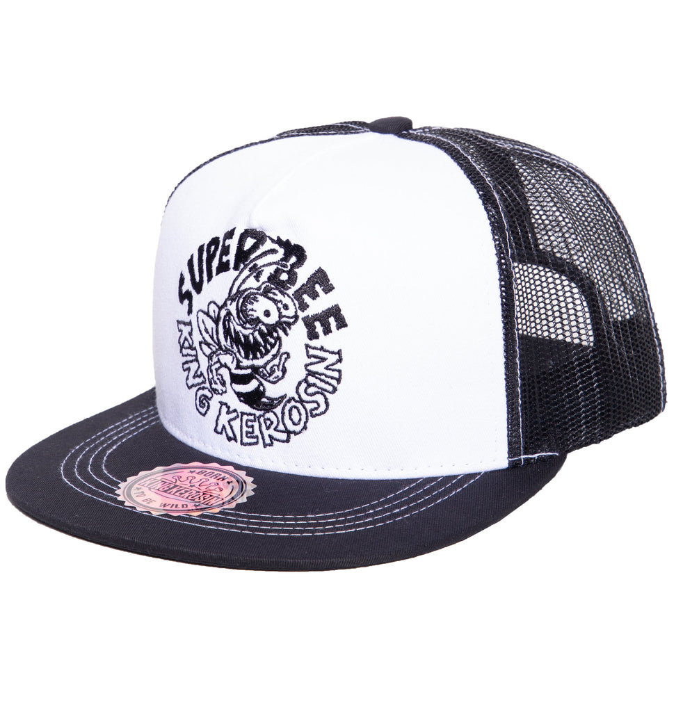 King Kerosin - Snapback Cap mit Netzeinsatz «Super Bee»