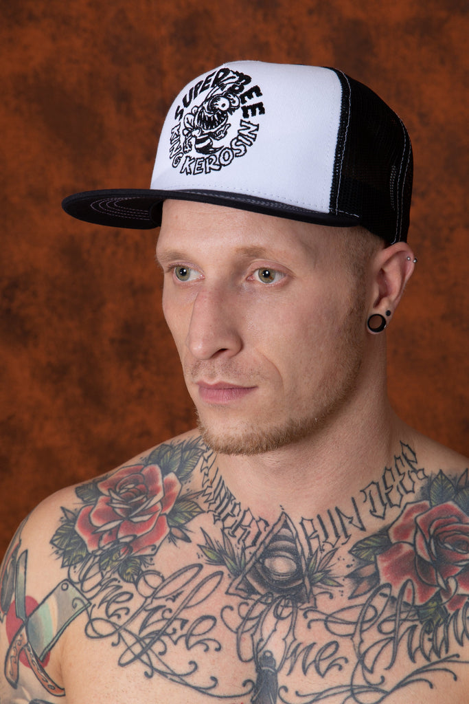 King Kerosin - Snapback Cap mit Netzeinsatz «Super Bee»