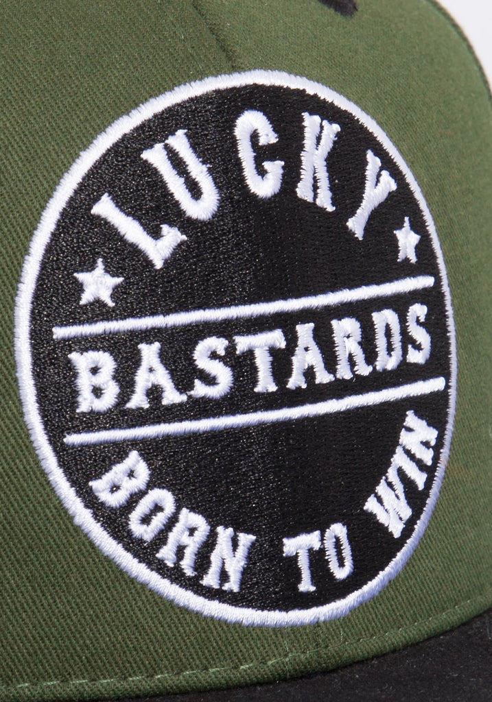 King Kerosin - Snapback Cap mit Stickerei «Lucky Bastards»