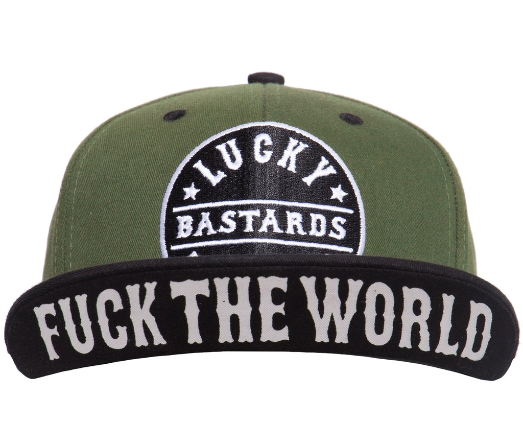 King Kerosin - Snapback Cap mit Stickerei «Lucky Bastards»