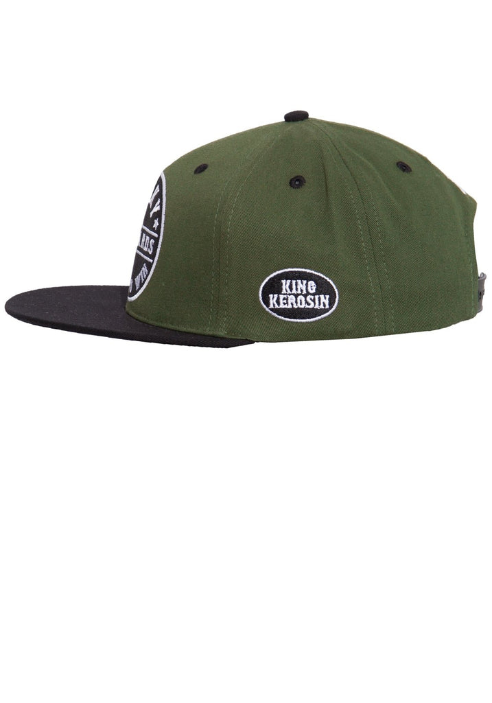 King Kerosin - Snapback Cap mit Stickerei «Lucky Bastards»