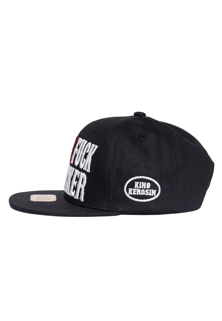 King Kerosin - Snapback Cap «Never Fuck A Fucker»