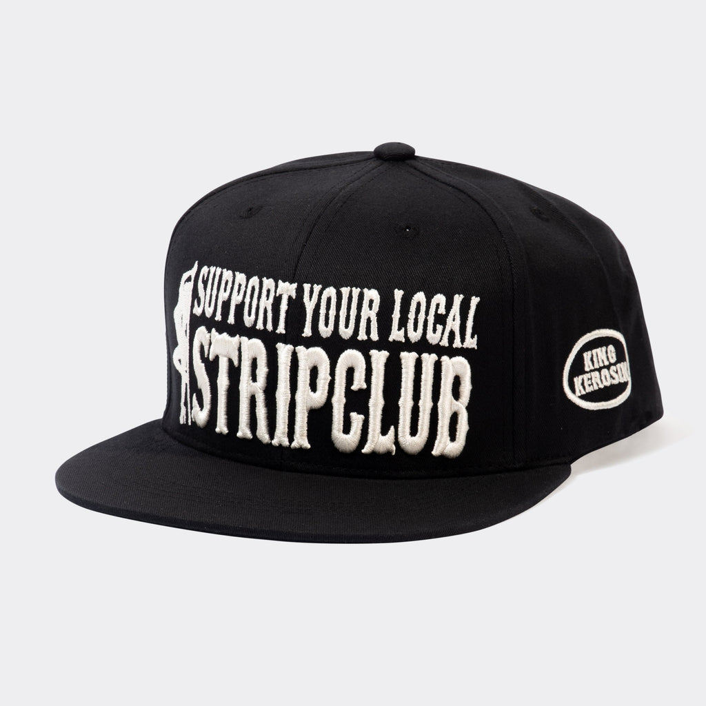 King Kerosin - Snapback Cap «Support your local Stripclub»