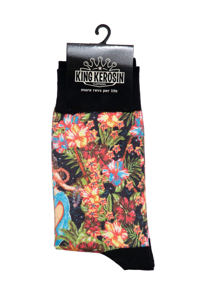 King Kerosin - Socken «Hula Girl»