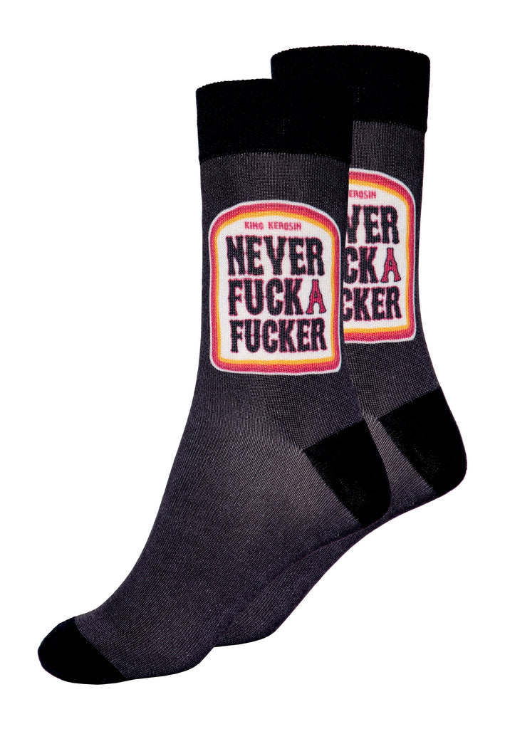 King Kerosin - Socken «Never Fuck a Fucker»