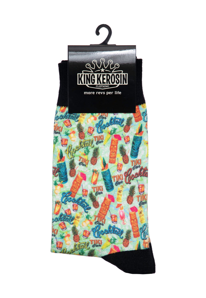 King Kerosin - Socken «Tiki Cocktail»