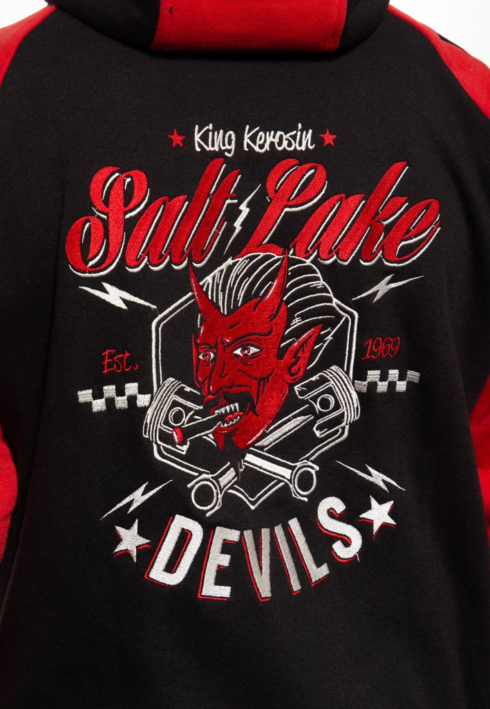 King Kerosin - Sweatjacke mit Kapuze «Salt Lake Devils»