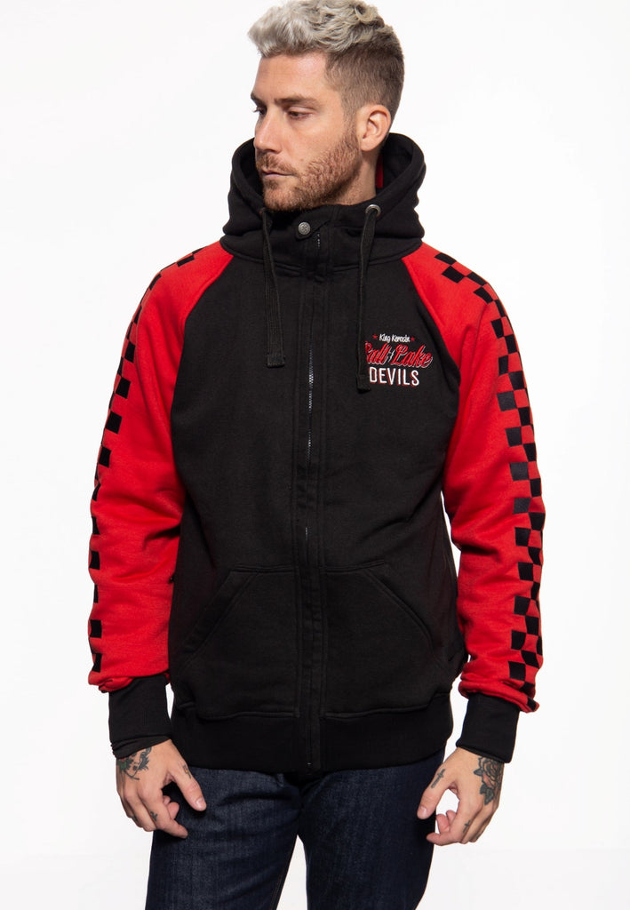 King Kerosin - Sweatjacke mit Kapuze «Salt Lake Devils»