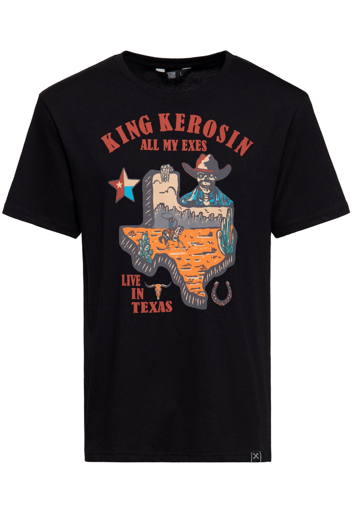 King Kerosin - T-Shirt «All My Exes Live In Texas»