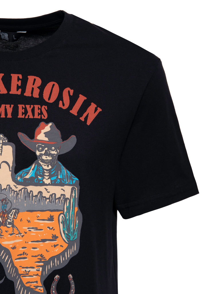 King Kerosin - T-Shirt «All My Exes Live In Texas»