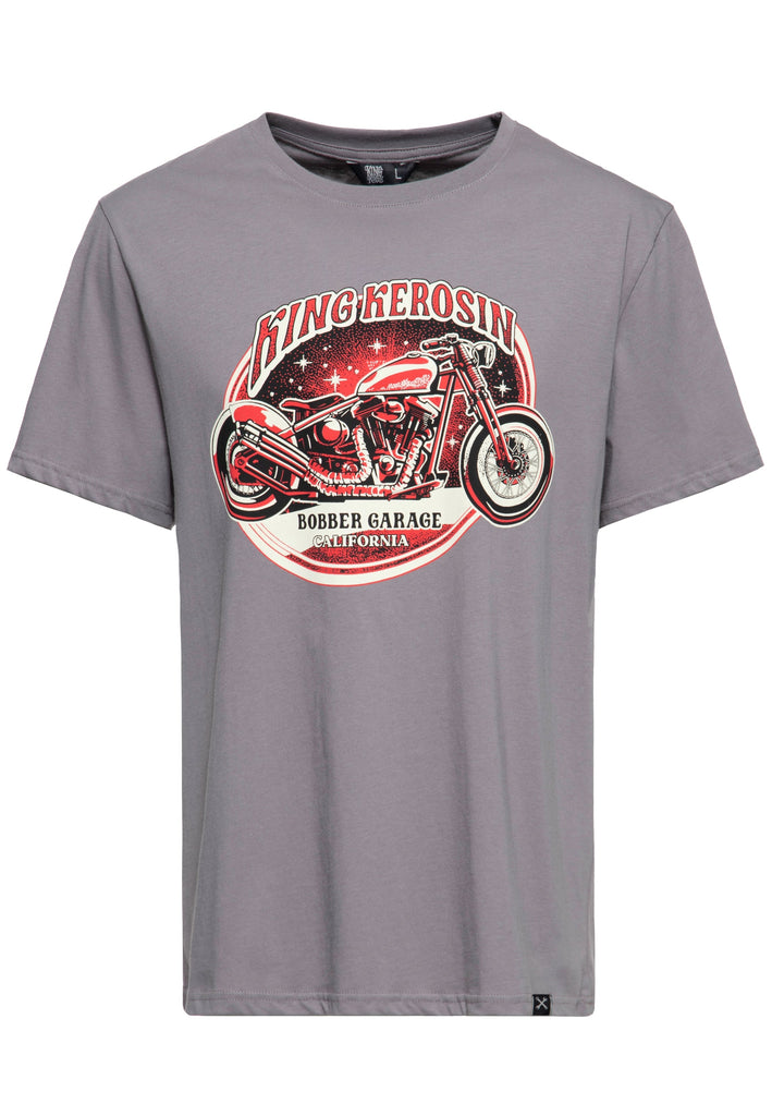 King Kerosin - T - Shirt «Bobber Garage»