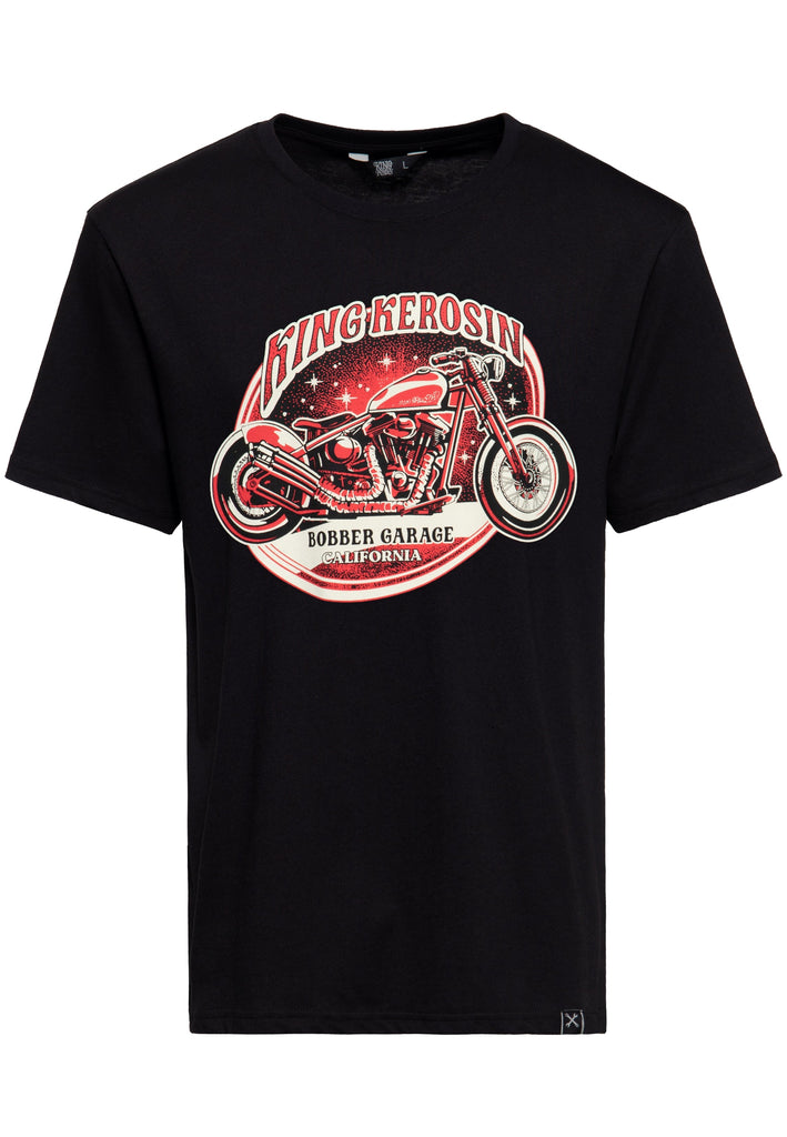 Queen Kerosin T-Shirt «Bobber Garage»