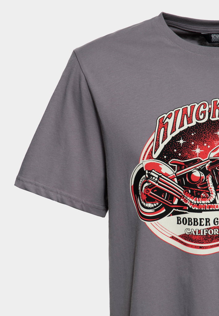 King Kerosin - T - Shirt «Bobber Garage»