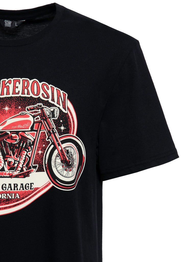 King Kerosin - T - Shirt «Bobber Garage»