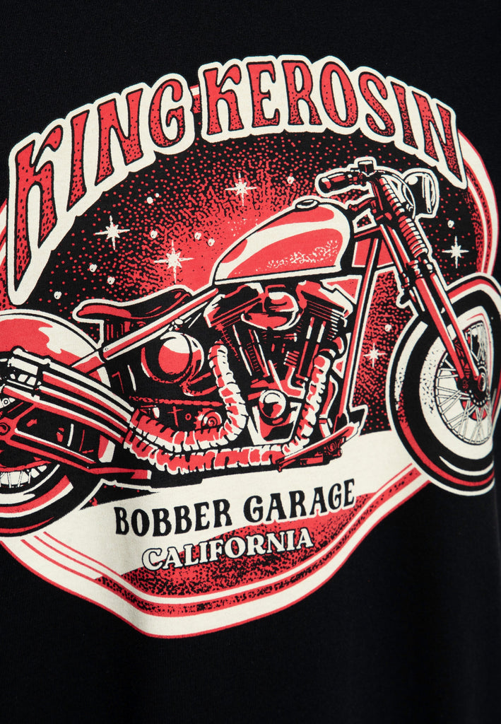 King Kerosin - T - Shirt «Bobber Garage»