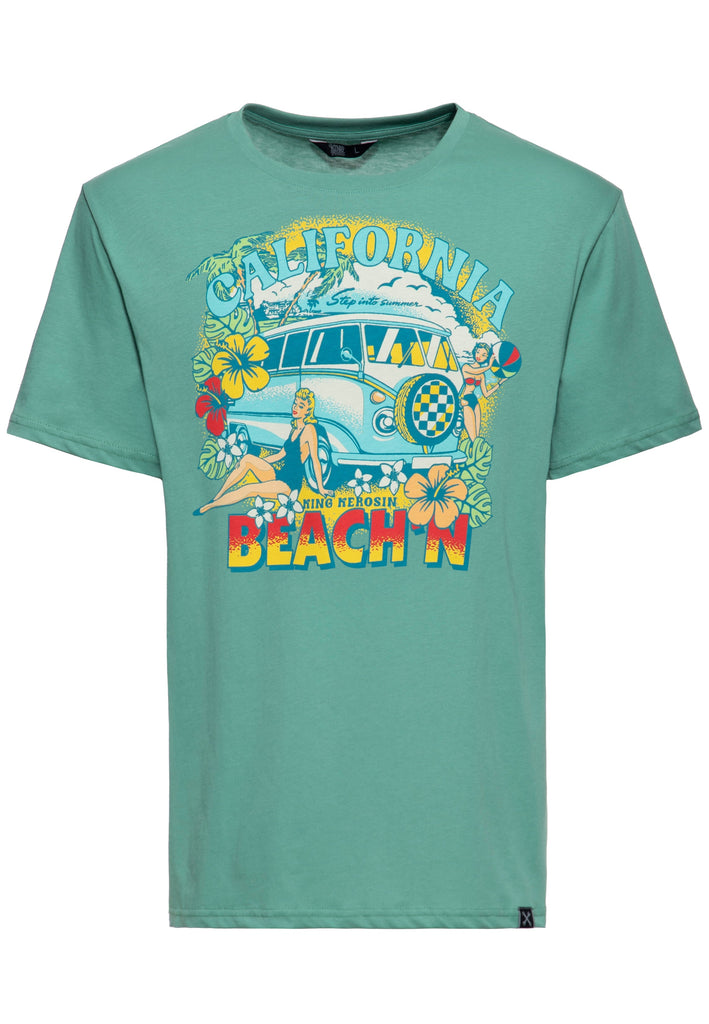 King Kerosin - T-Shirt «California Beach'n»