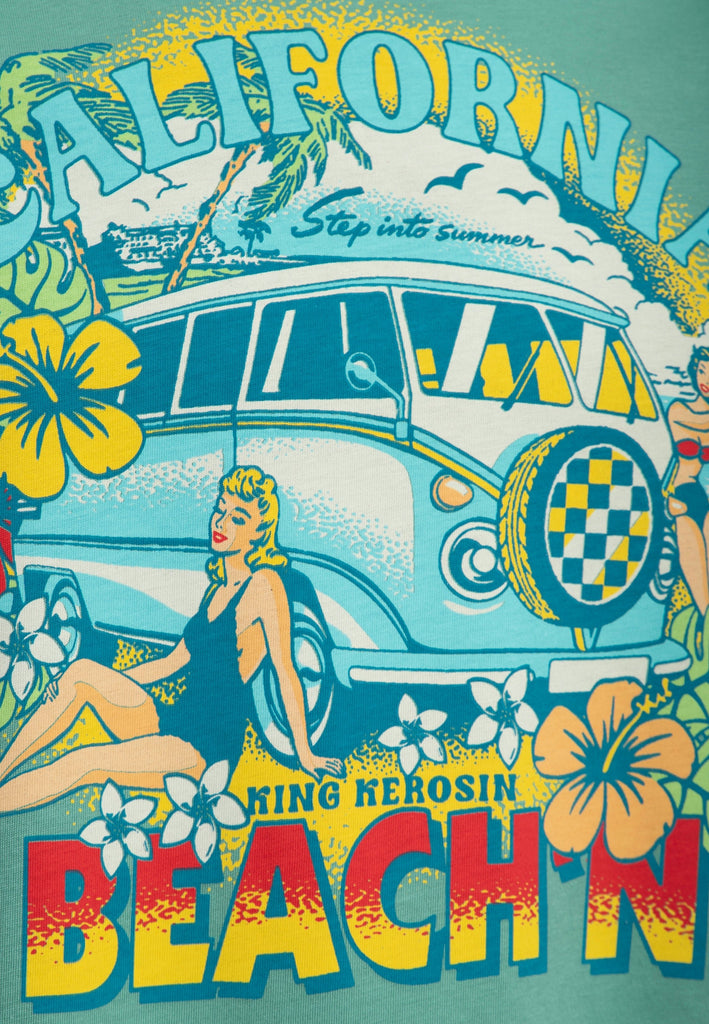 King Kerosin - T-Shirt «California Beach'n»