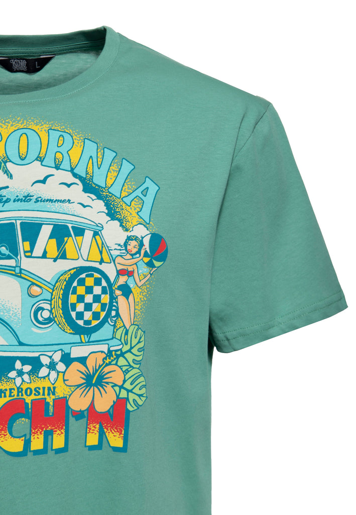 King Kerosin - T-Shirt «California Beach'n»