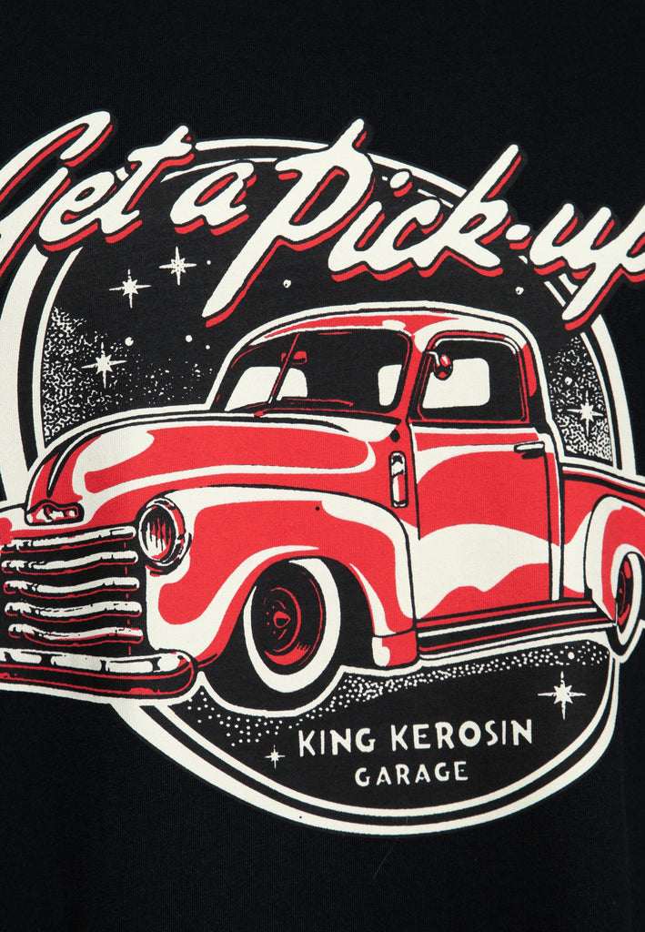 King Kerosin - T - Shirt «Get A Pick - Up»