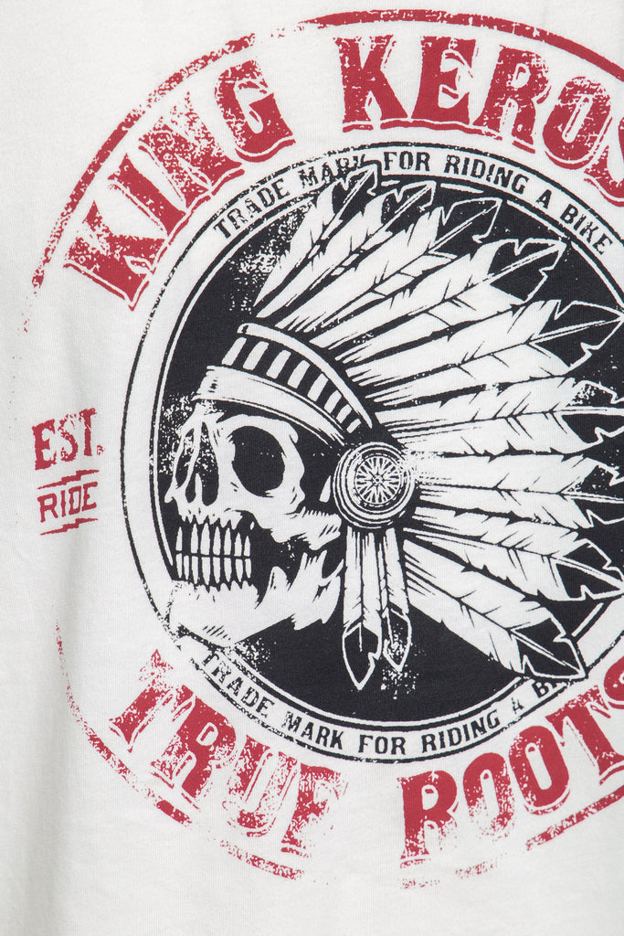 King Kerosin - T-Shirt mit Backprint «True Roots»