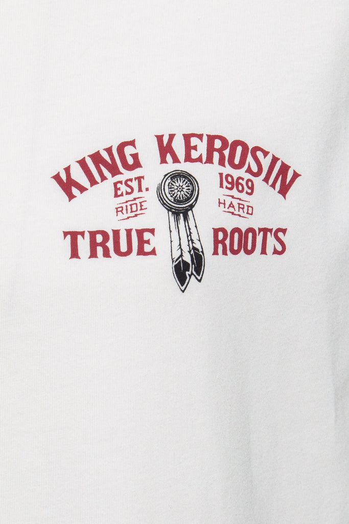 King Kerosin - T-Shirt mit Backprint «True Roots»