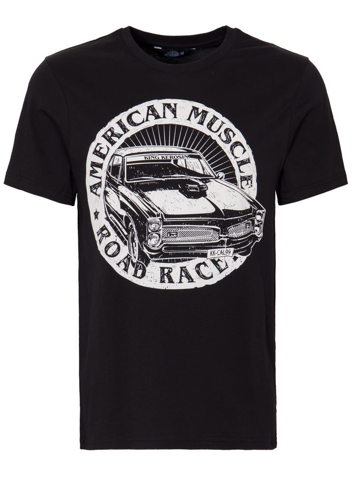 King Kerosin - T-Shirt mit Front Print »American Muscle« «American Muscle»