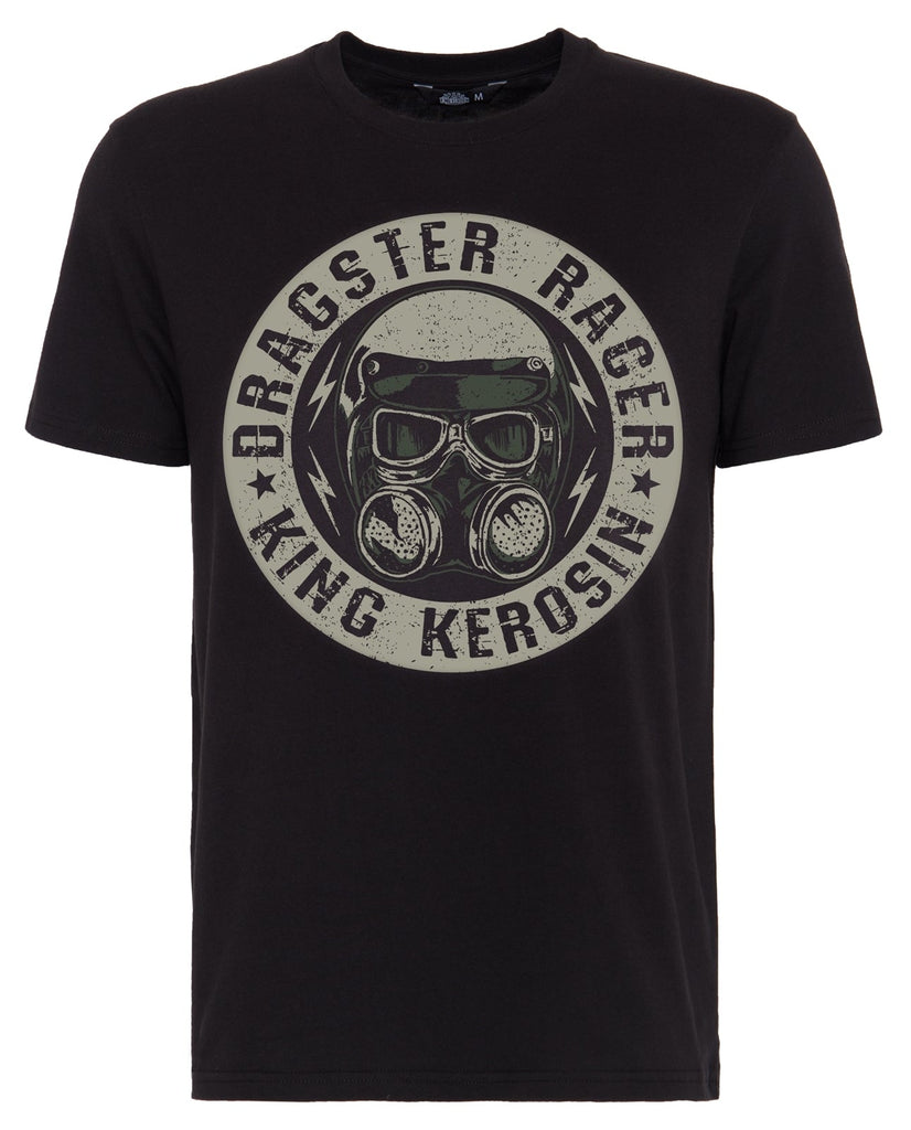 King Kerosin - T-Shirt mit Front Print «Dragster»