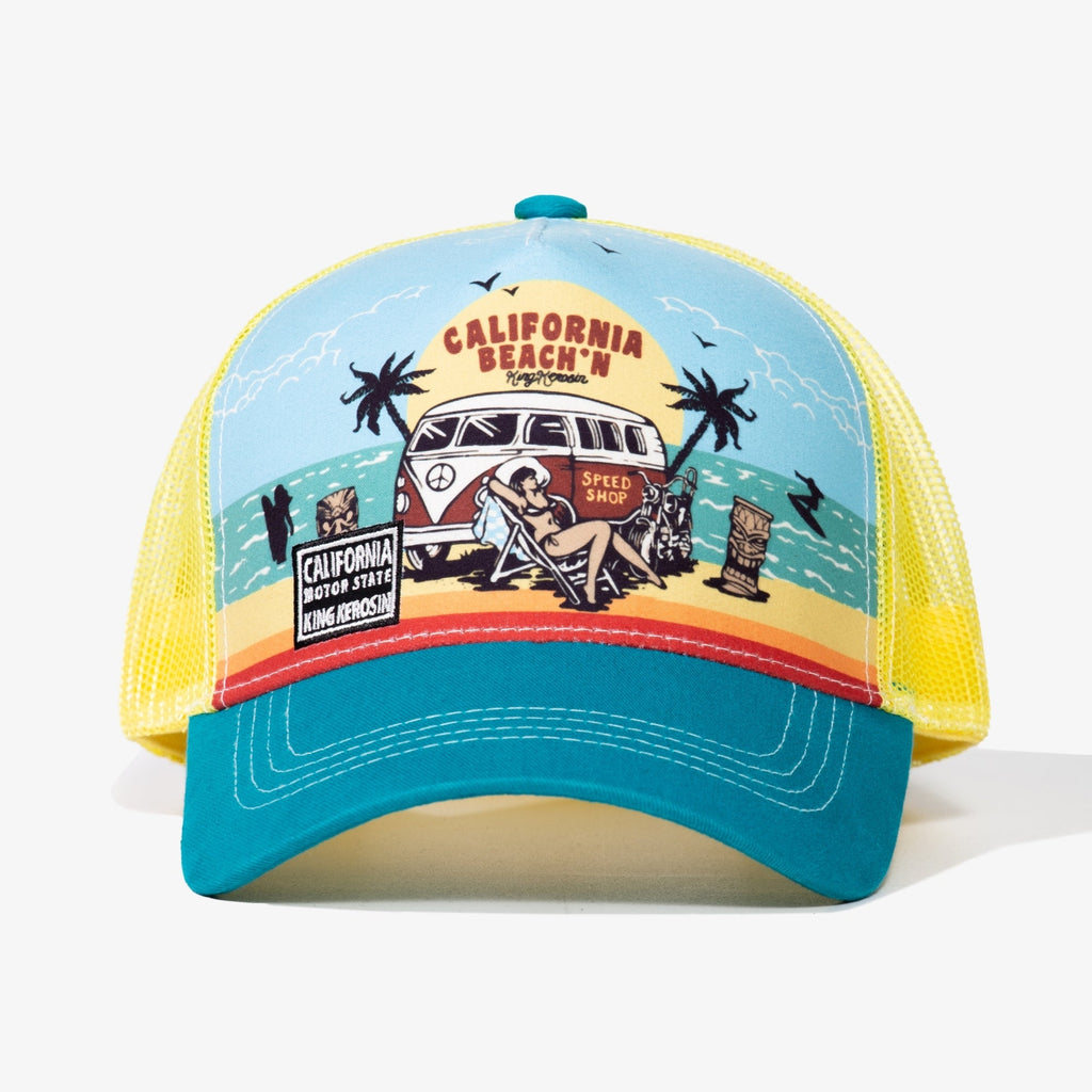 King Kerosin - Trucker Cap «California Beachin'»