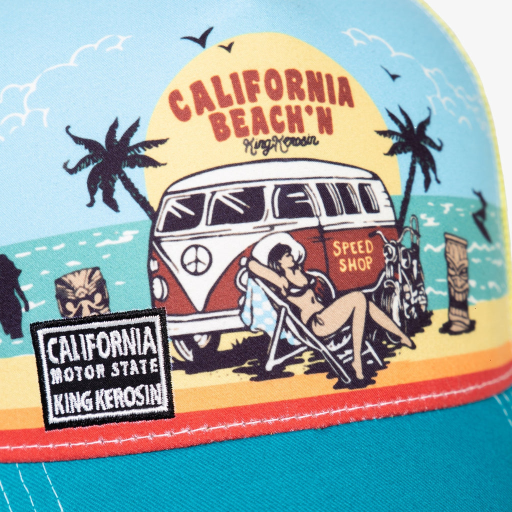 King Kerosin - Trucker Cap «California Beachin'»