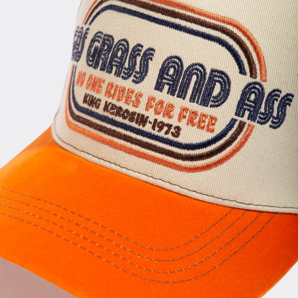 King Kerosin - Trucker Cap «Gas Grass and Ass»