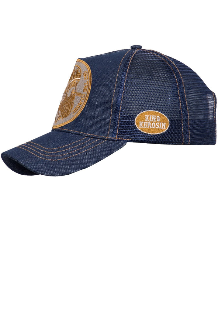 King Kerosin - Trucker Cap im Denim - Look