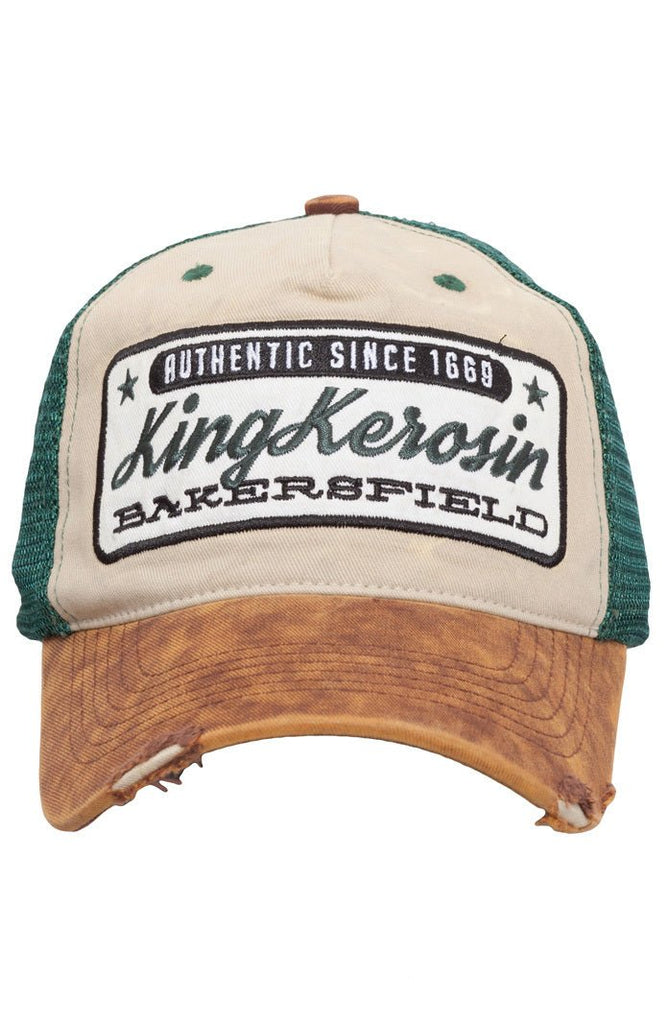 King Kerosin - Trucker Cap im Used Look «Bakersfield»