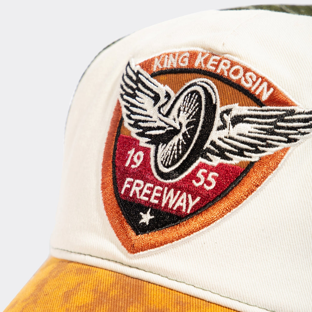 King Kerosin - Trucker Cap im Used - Look «Freeway»