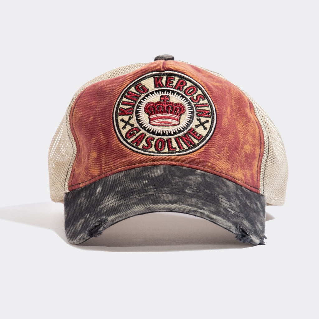 King Kerosin - Trucker Cap im Used - Look «Gasoline»