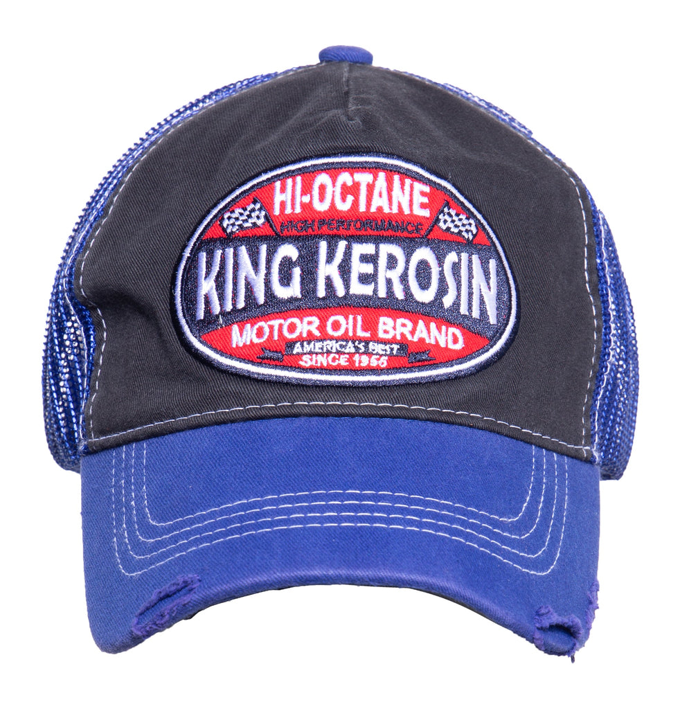 King Kerosin - Trucker Cap im Used - Look «Hi - Octane»