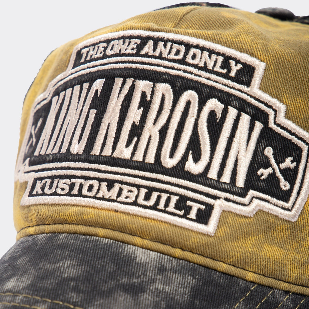 King Kerosin - Trucker Cap im Used - Look «Kustom Built»