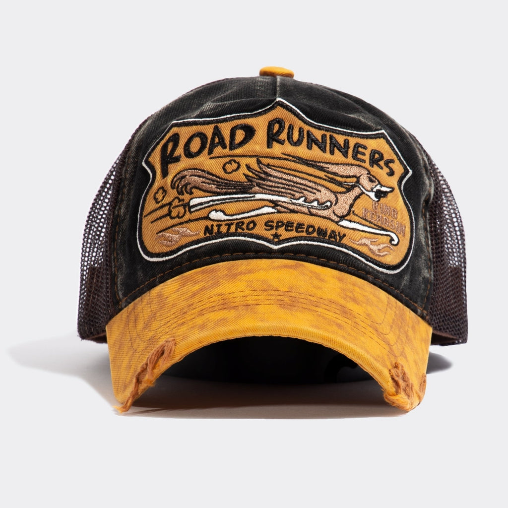 King Kerosin - Trucker Cap im Used - Look «Road Runners»