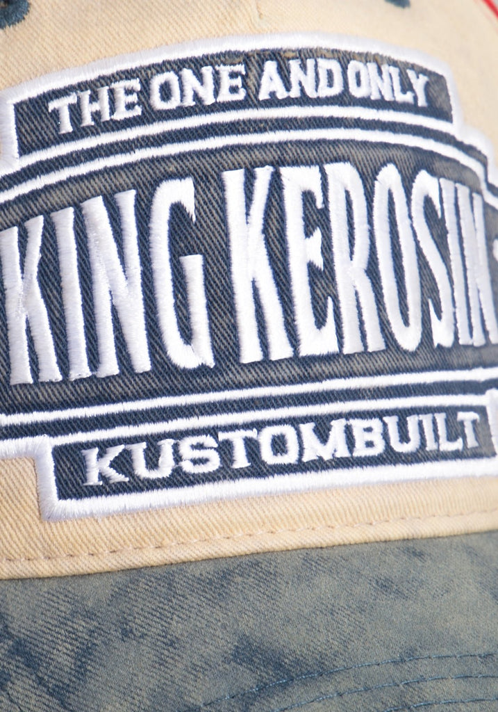 King Kerosin - Trucker Cap im Vintage - Look