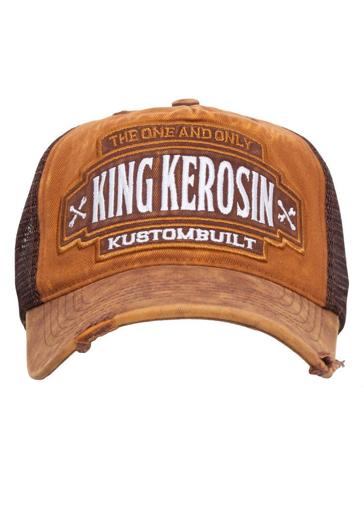 King Kerosin - Trucker Cap im Vintage - Style