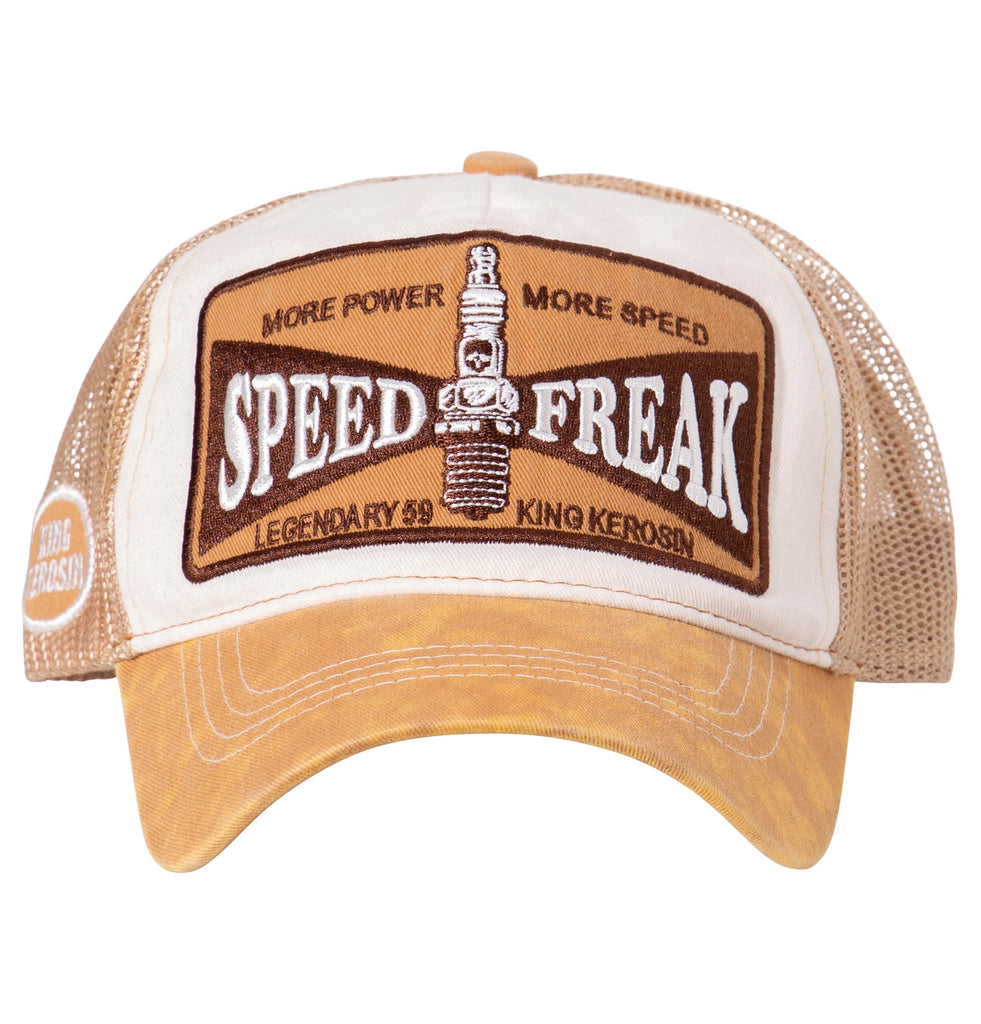 King Kerosin - Trucker Cap in Used - Optik «Speed Freak»