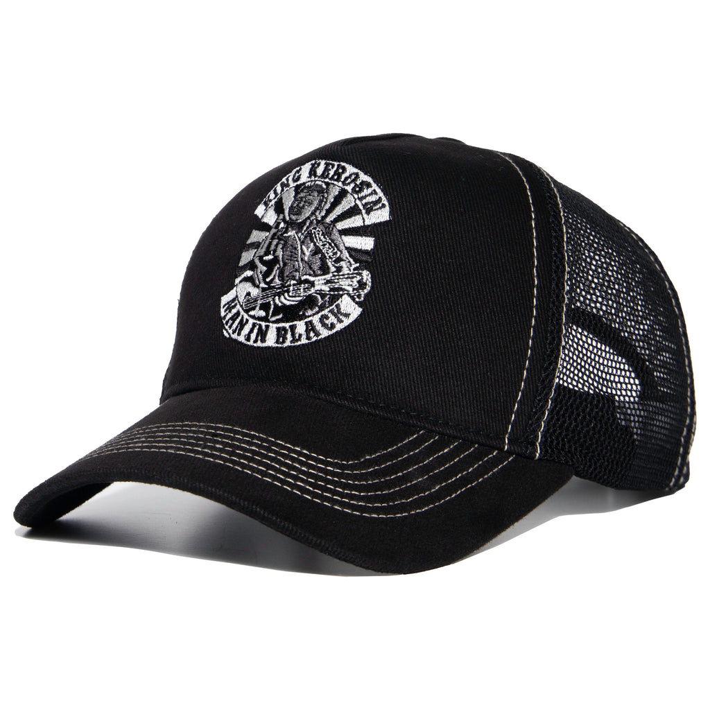 Queen Kerosin Trucker Cap «Man in Black»