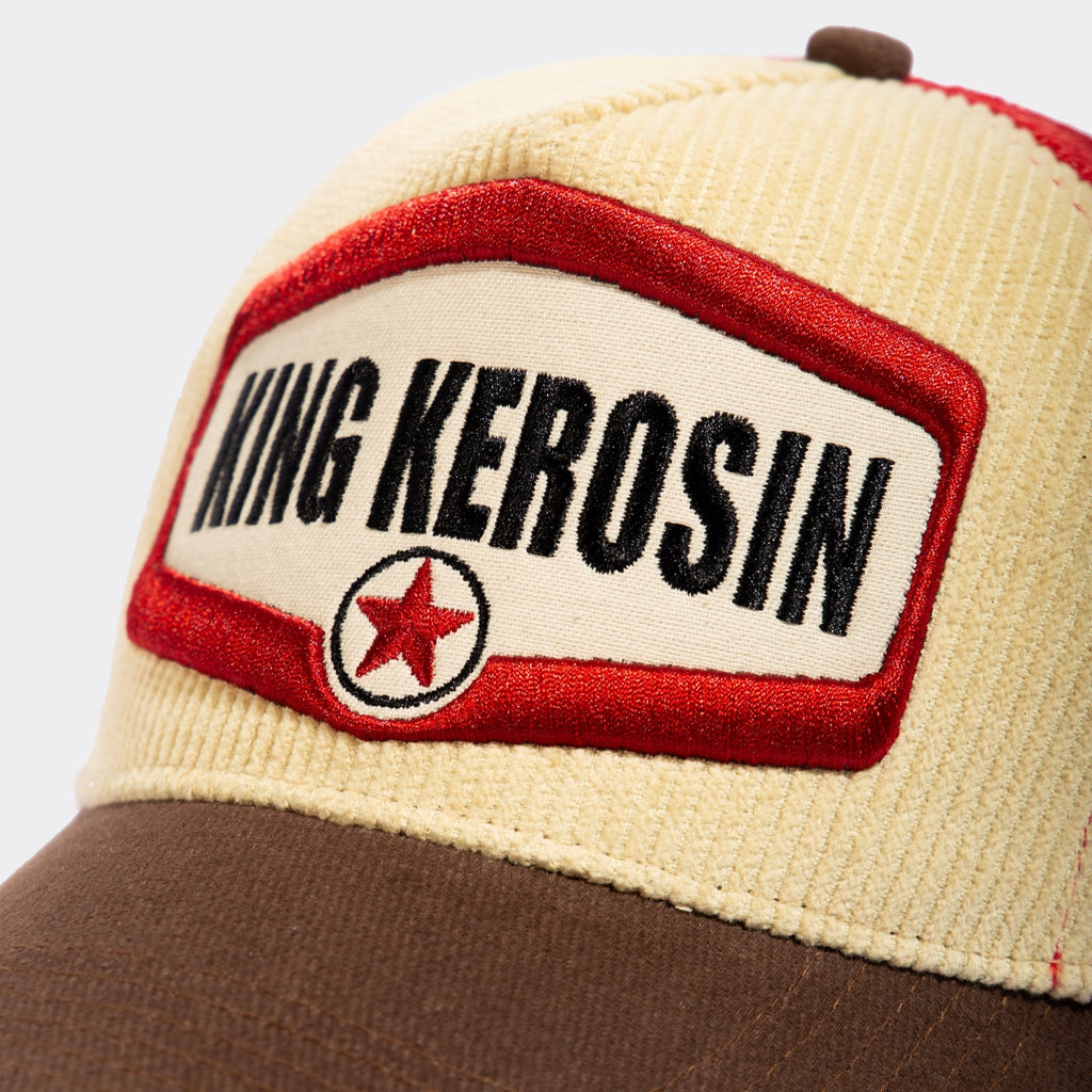 King Kerosin - Trucker Cap mit Cord - Front