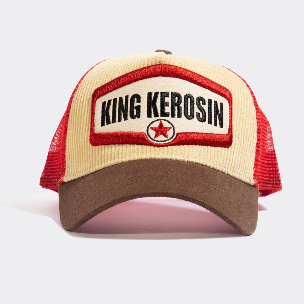 King Kerosin - Trucker Cap mit Cord - Front