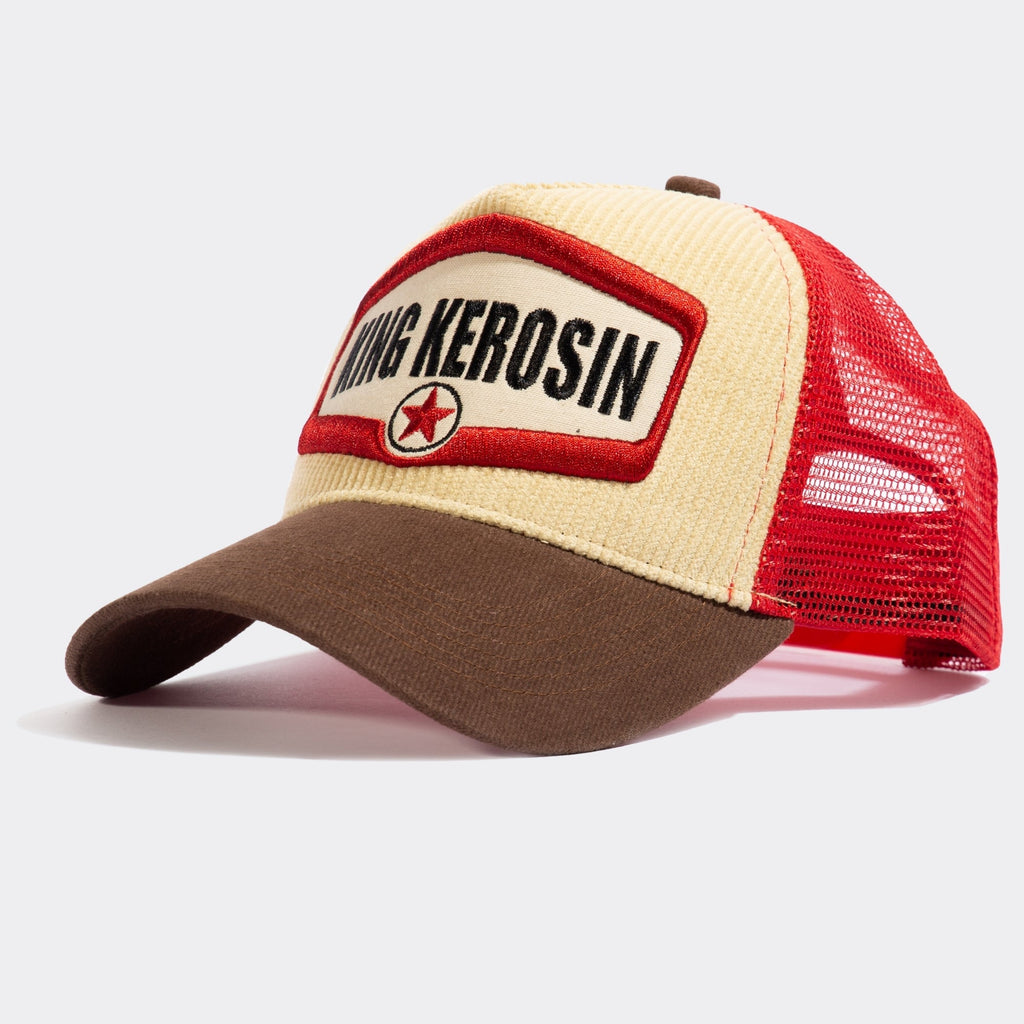 King Kerosin - Trucker Cap mit Cord - Front