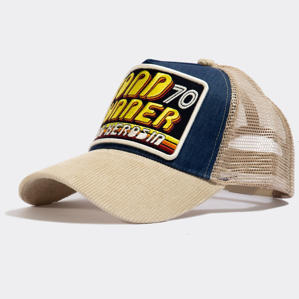 King Kerosin - Trucker Cap mit Cord - Schirm «Road Runner»