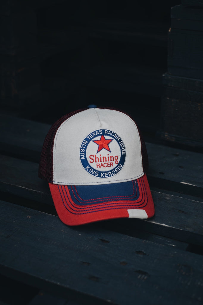 King Kerosin - Trucker Cap mit kontrastierender Stickerei «Shining»