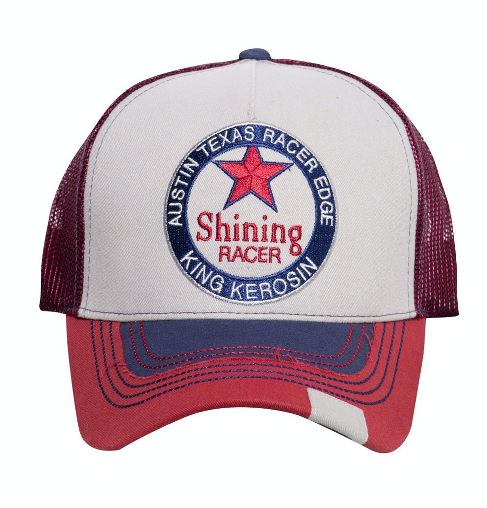 King Kerosin - Trucker Cap mit kontrastierender Stickerei «Shining»