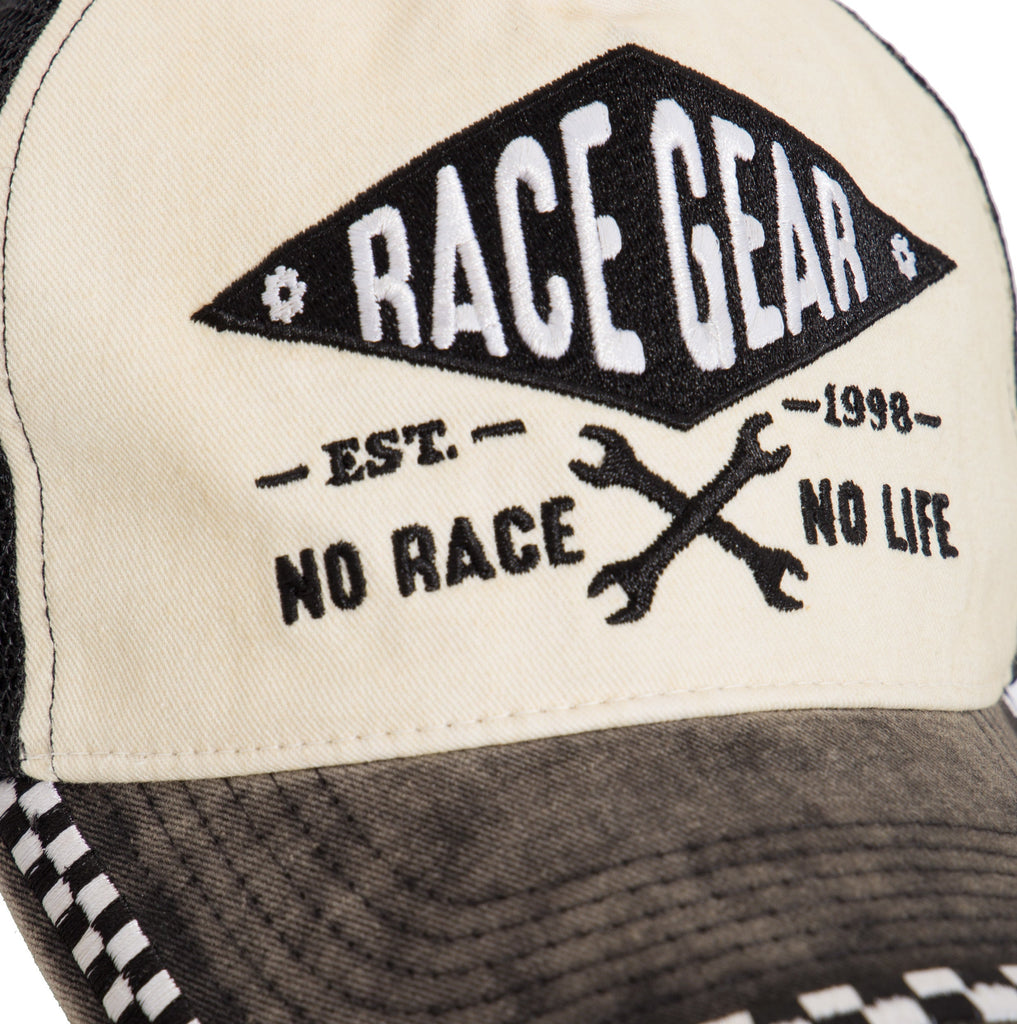 King Kerosin - Trucker Cap mit Racing Elementen «Race Gear»