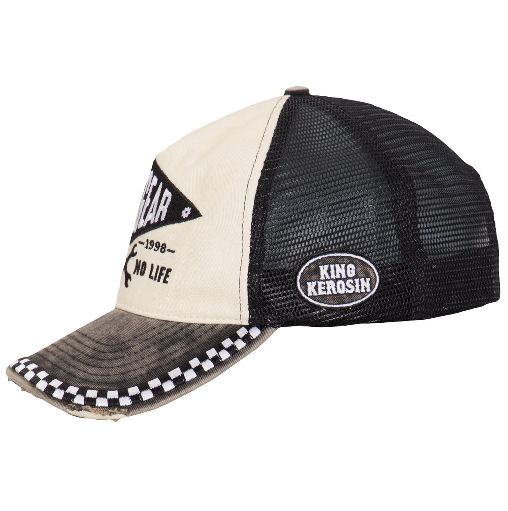 King Kerosin - Trucker Cap mit Racing Elementen «Race Gear»